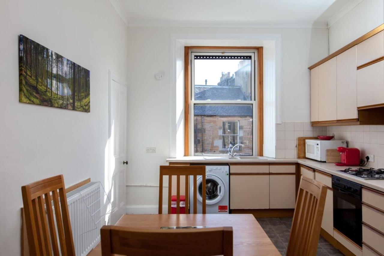 Spacious And Bright Polworth Flat 에든버러 외부 사진
